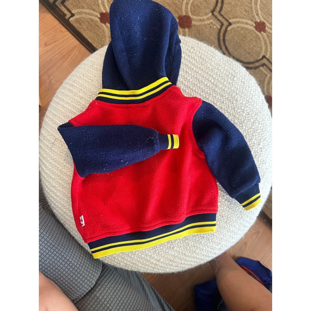Vintage Sesame Street big bird letterman jacket size 18montbs - Picture 8 of 8